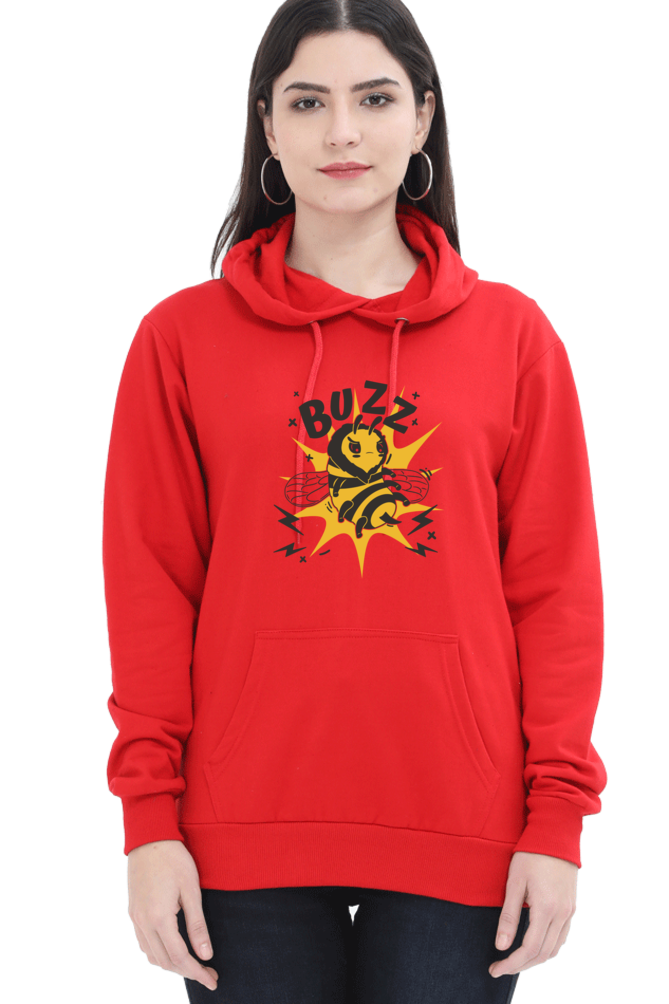 Buzz Off Hooded Sweat Shirt