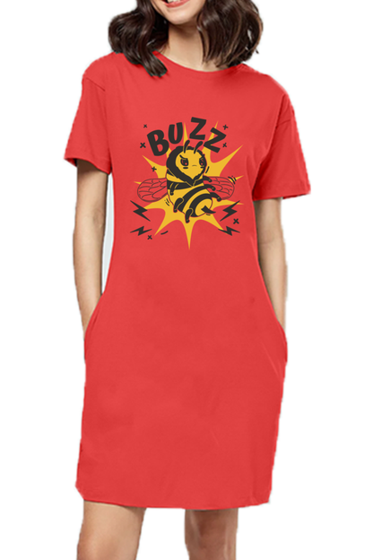 Buzz Off T-Shirt Dress