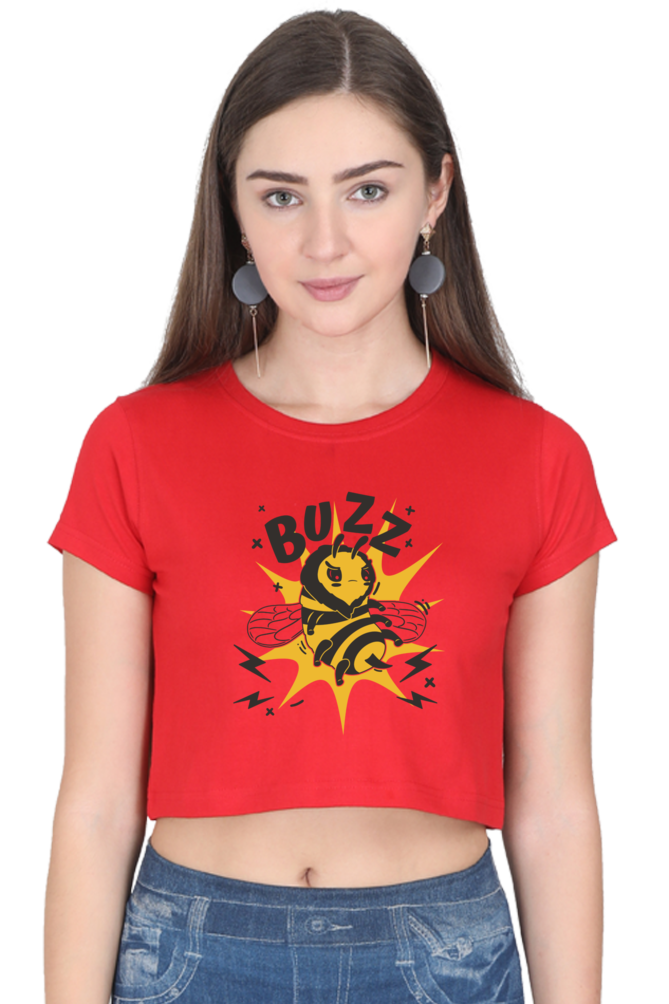 Buzz Off Crop Top