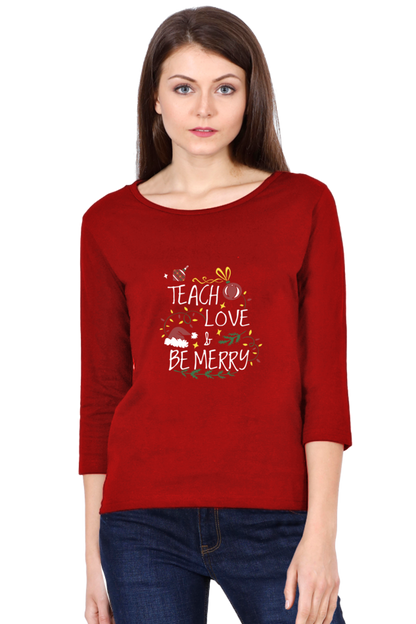 Love Merry Round Neck Full Sleeve