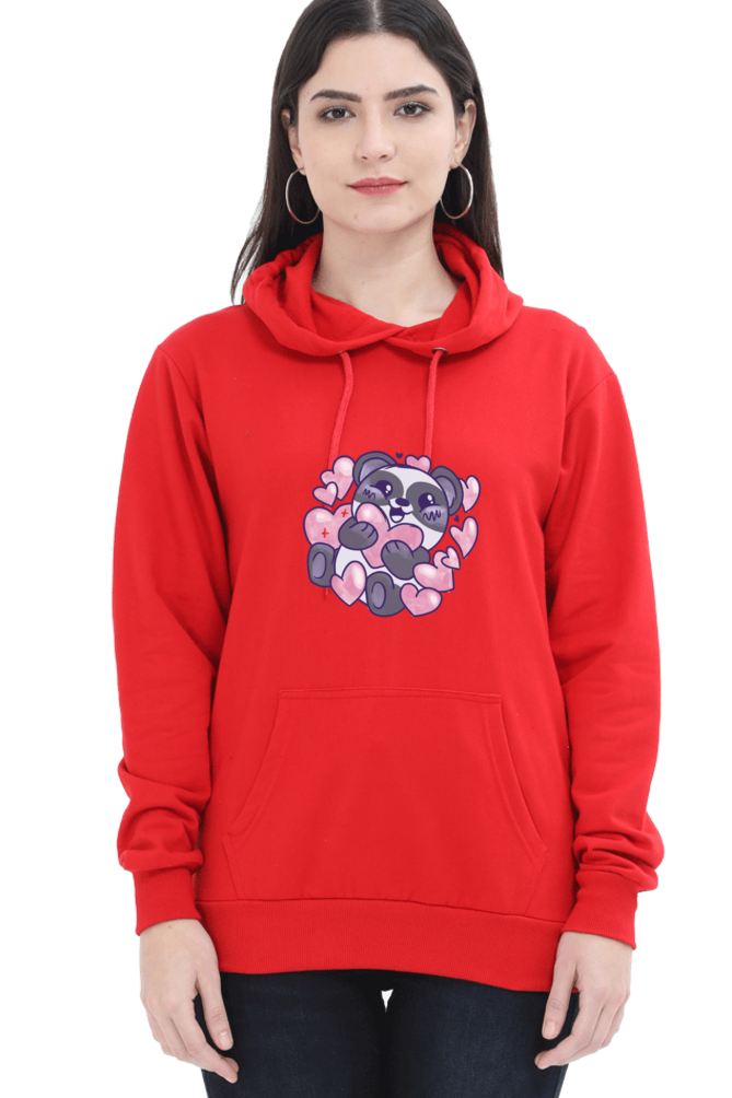 Panda Love Hooded Sweat Shirt