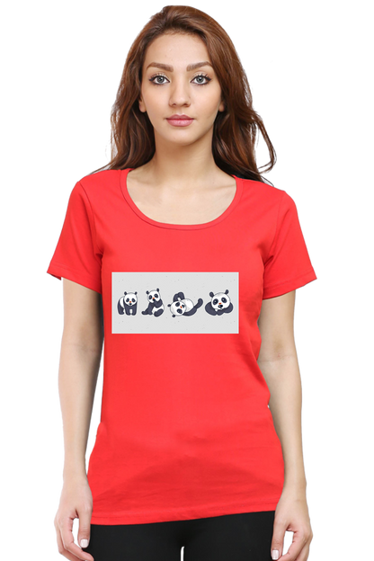 Cute Panda Set T-Shirt