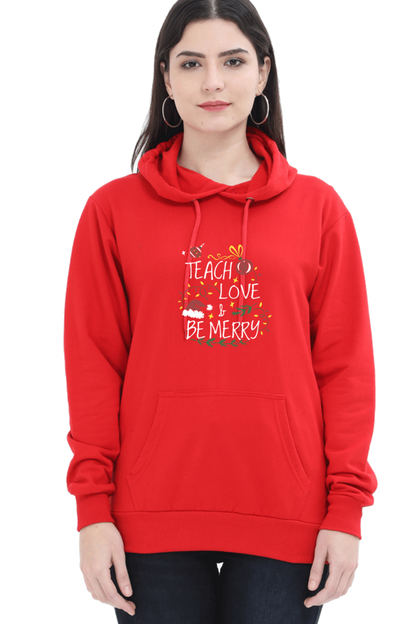 Love Merry Hooded Sweat Shirt