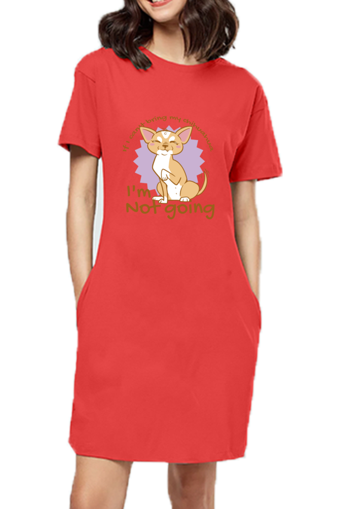 Chihuahua T-Shirt Dress