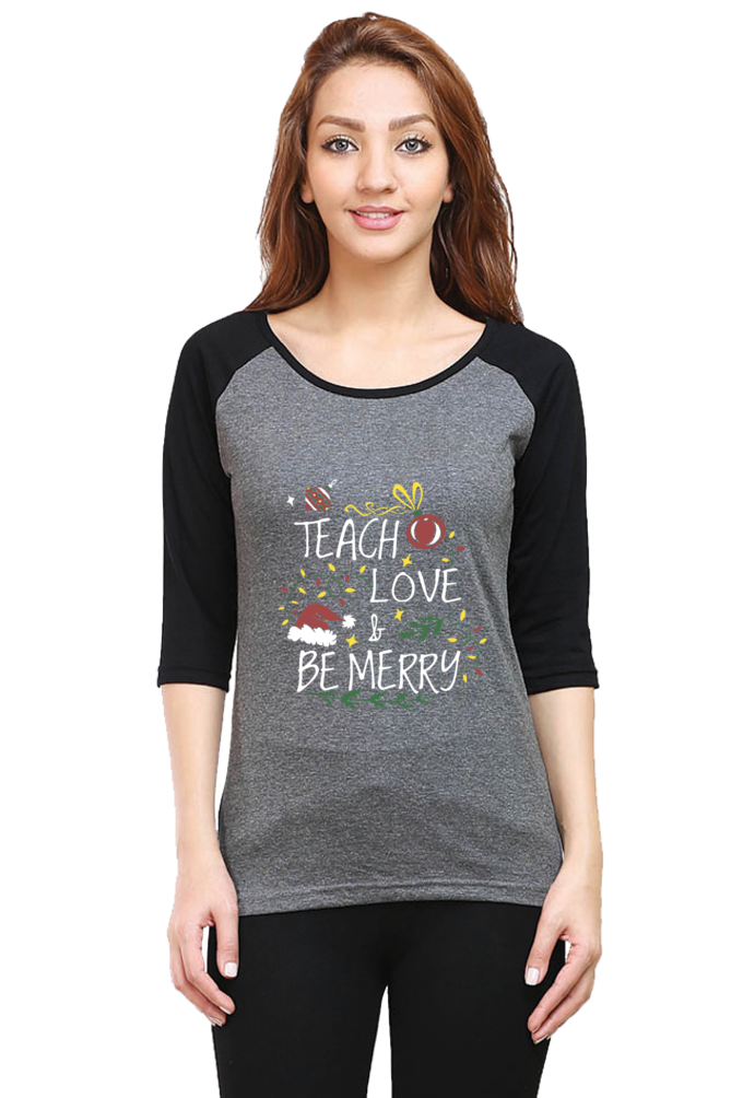 Love Merry Raglan Full Sleeve