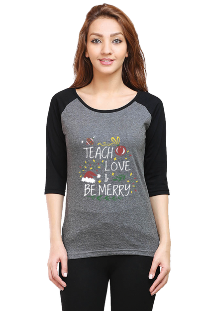 Love Merry Raglan Full Sleeve