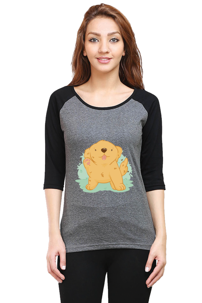 Golden Kawaii Raglan Full Sleeve