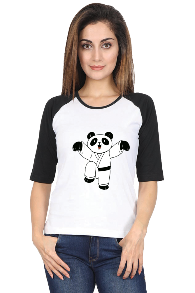 Karate Panda Raglan Full Sleeve