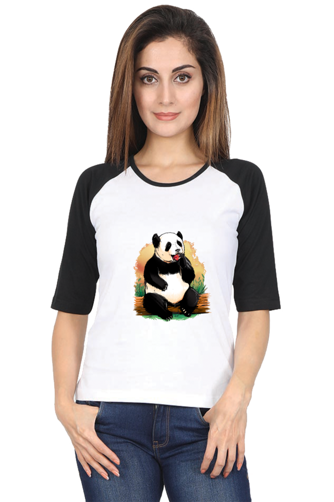 Panda Apple Raglan Full Sleeve