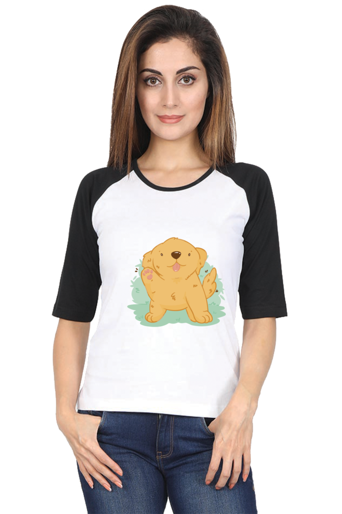 Golden Kawaii Raglan Full Sleeve