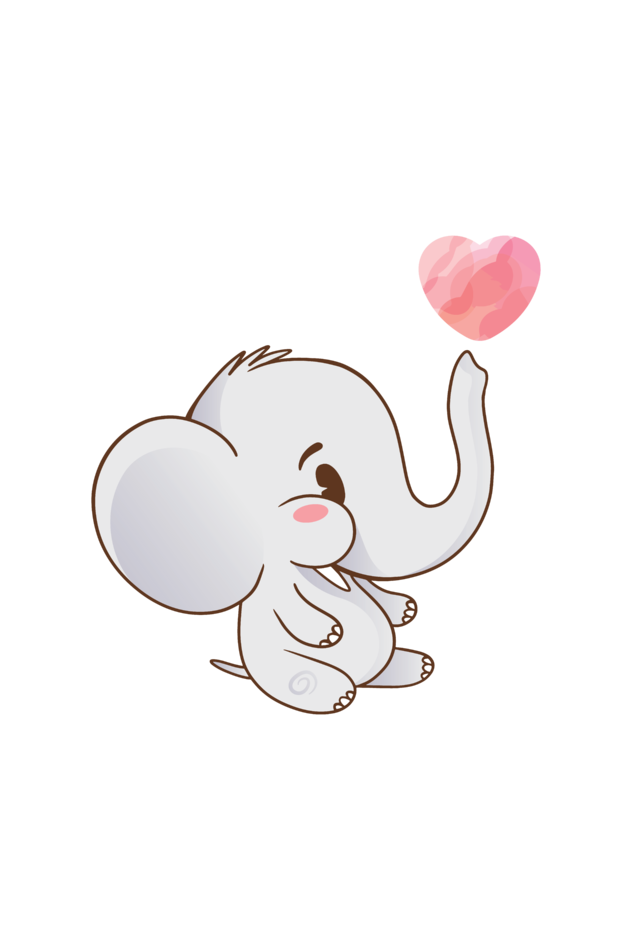 Cute Elephant Design