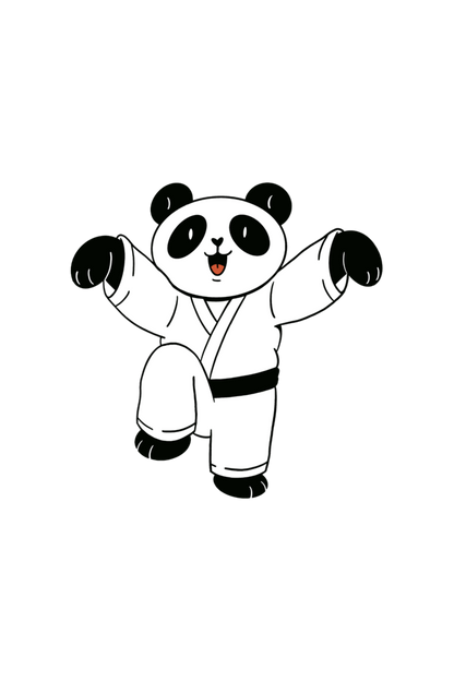 Karate Panda T-Shirt