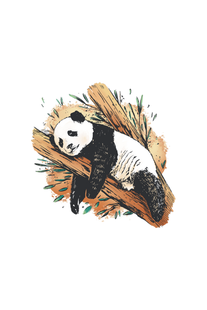 Sleeping Panda Supima T-Shirt