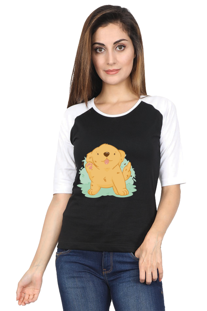 Golden Kawaii Raglan Full Sleeve