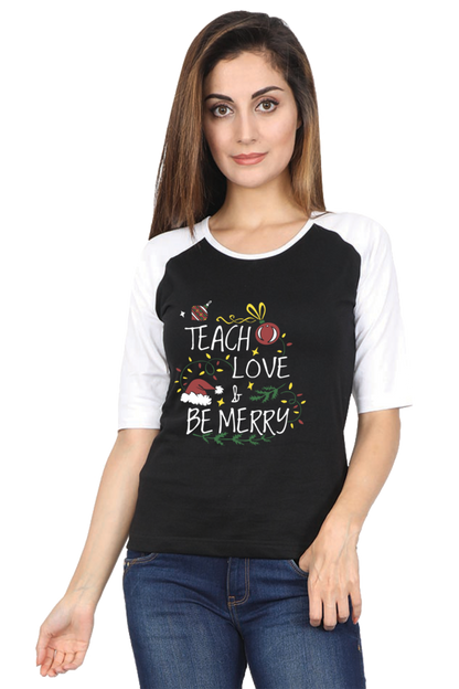 Love Merry Raglan Full Sleeve