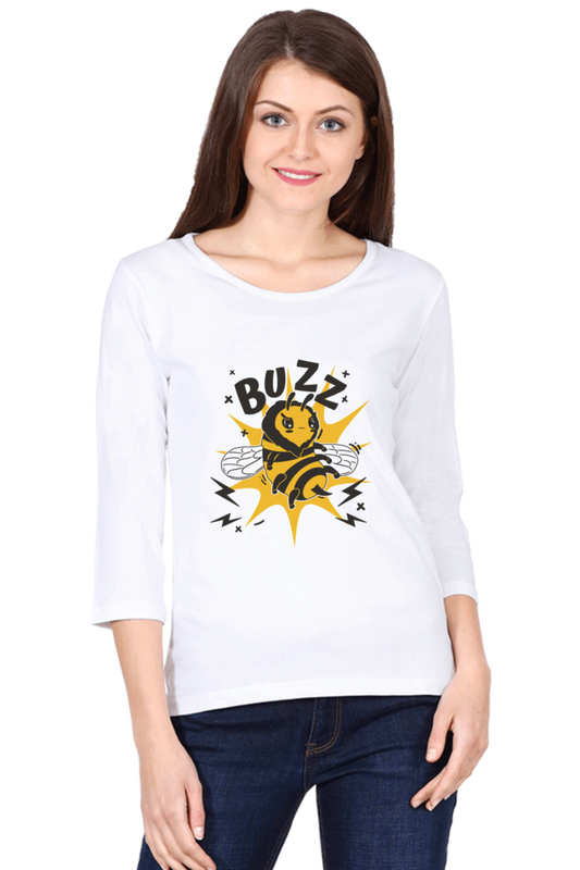 Buzz Off Round Neck Full Sleeve