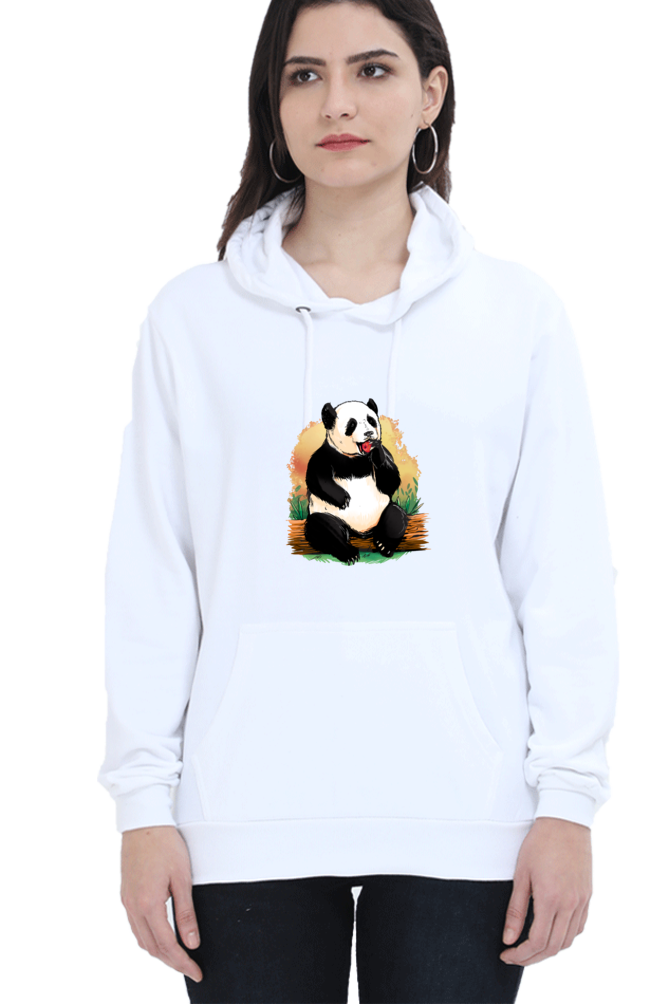 Panda Apple Hooded Sweat Shirt