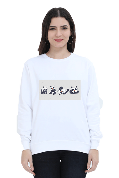 Cute Panda Set Sweatshirt