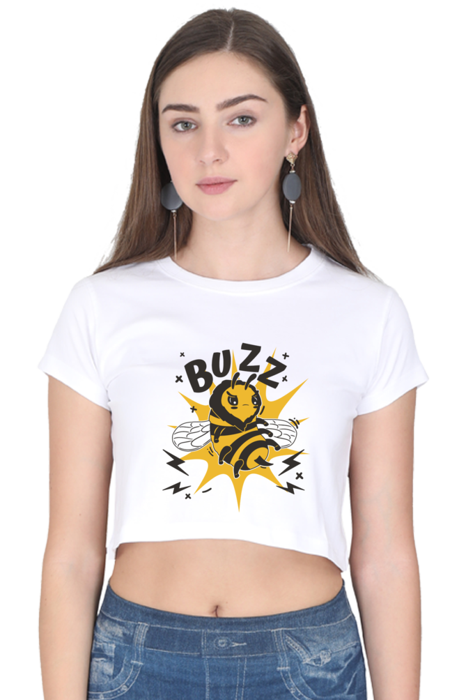 Buzz Off Crop Top