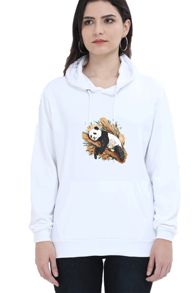 Sleeping Panda Hooded Sweat Shirt