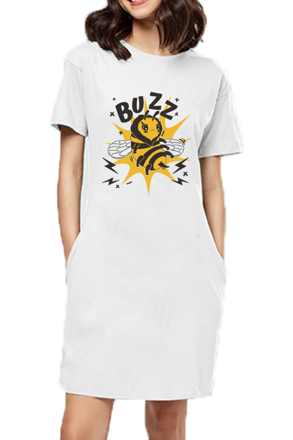 Buzz Off T-Shirt Dress