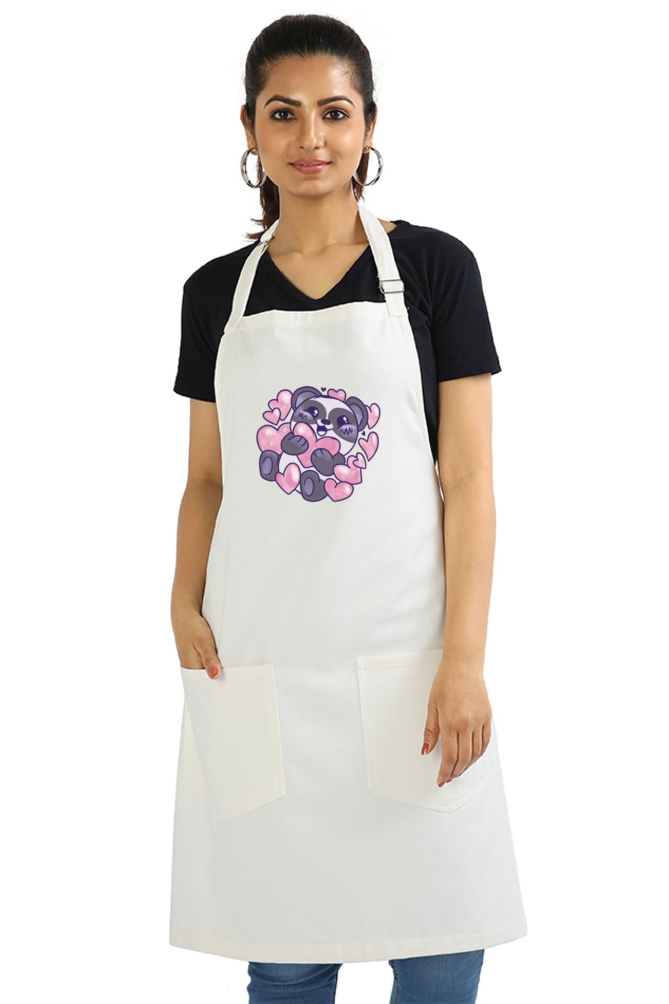 Panda Love Apron