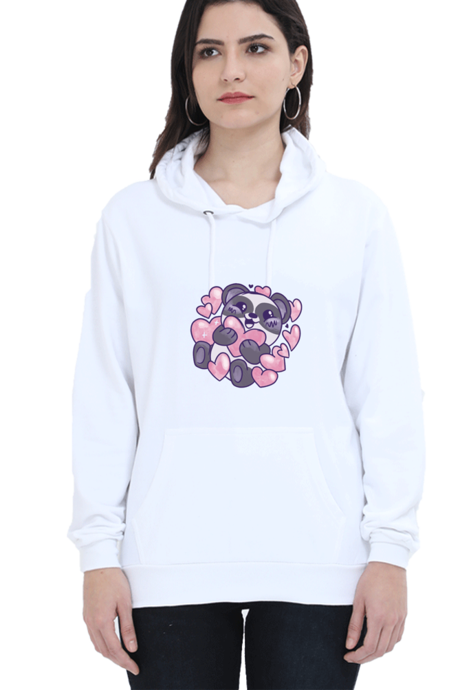 Panda Love Hooded Sweat Shirt