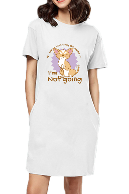 Chihuahua T-Shirt Dress