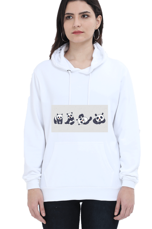 Cute Panda Set Hooded Sweat Shirt