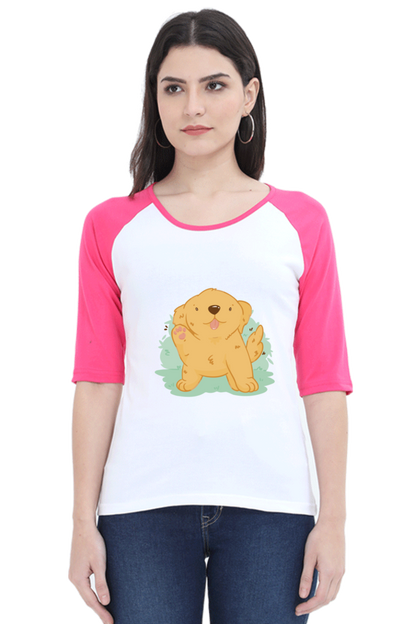 Golden Kawaii Raglan Full Sleeve