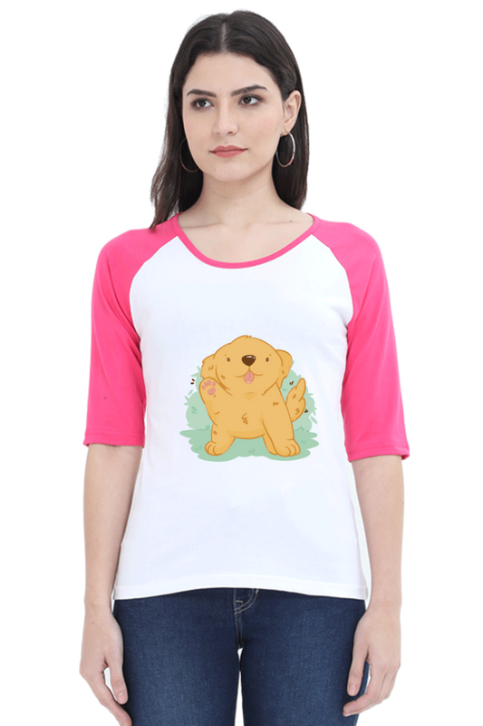 Golden Kawaii Raglan Full Sleeve