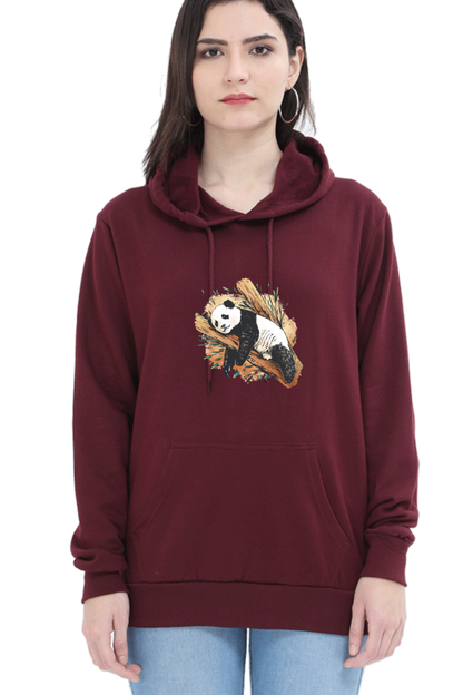 Sleeping Panda Hooded Sweat Shirt