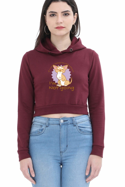 Chihuahua Crop Hoodie