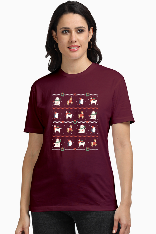 Ugly Sweater Animals Supima T-Shirt