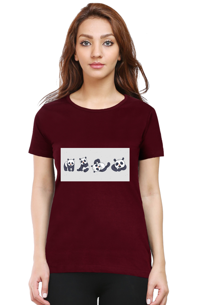 Cute Panda Set T-Shirt