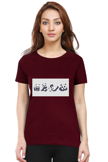 Cute Panda Set T-Shirt