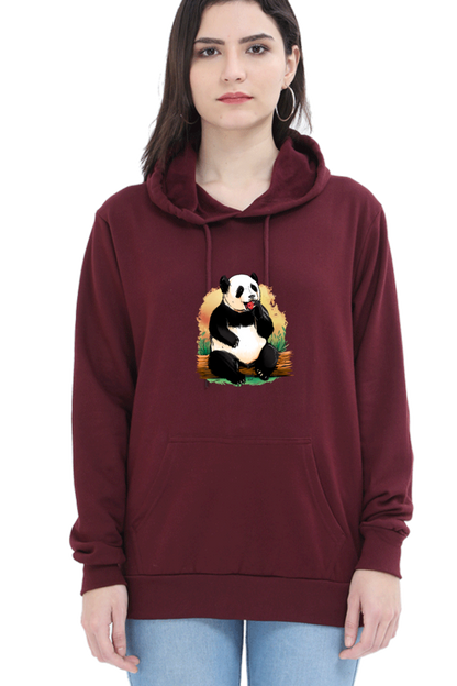 Panda Apple Hooded Sweat Shirt