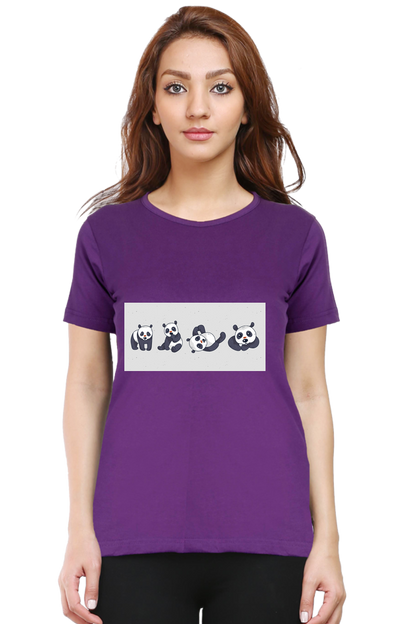 Cute Panda Set T-Shirt