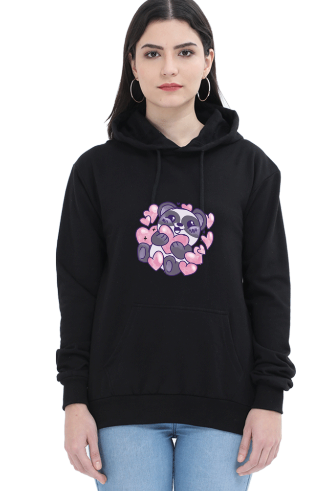 Panda Love Hooded Sweat Shirt