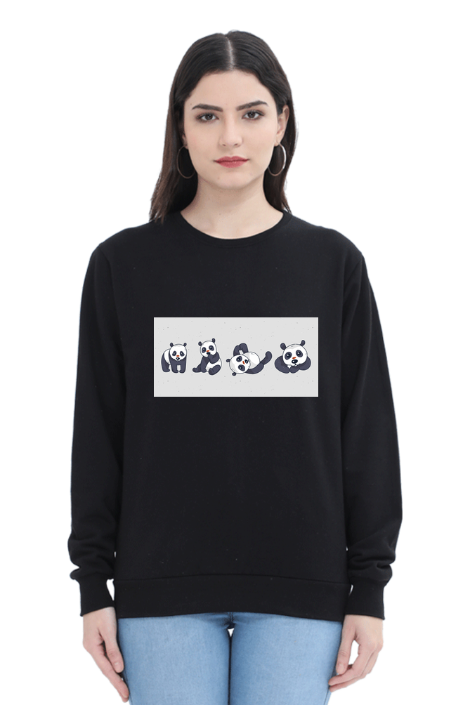 Cute Panda Set Sweatshirt