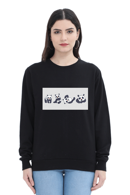 Cute Panda Set Sweatshirt