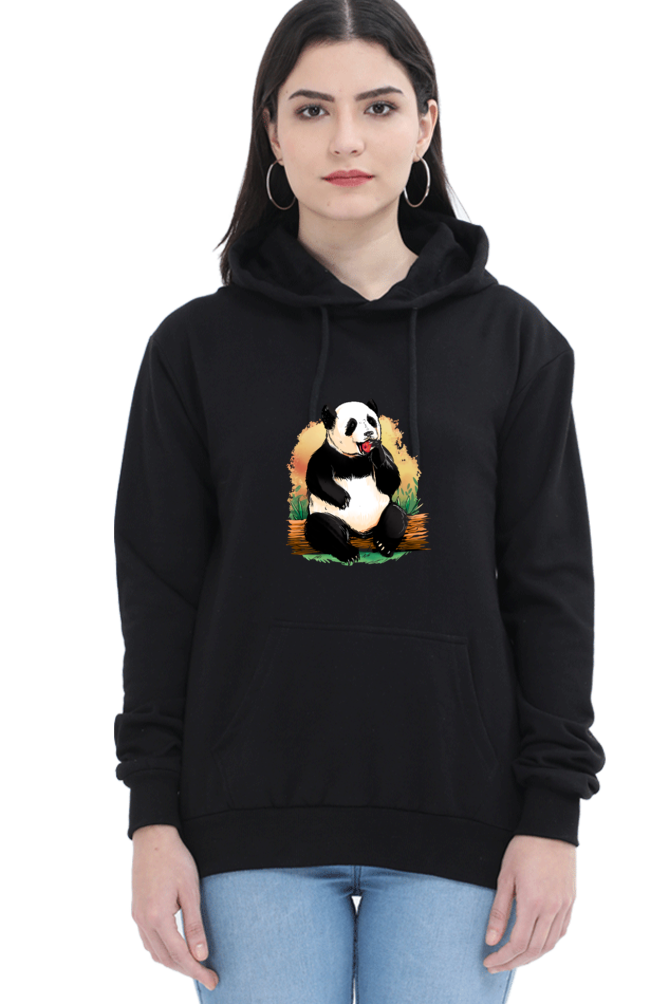 Panda Apple Hooded Sweat Shirt