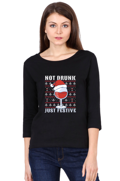 Not Drunk Round Neck Full Sleeve