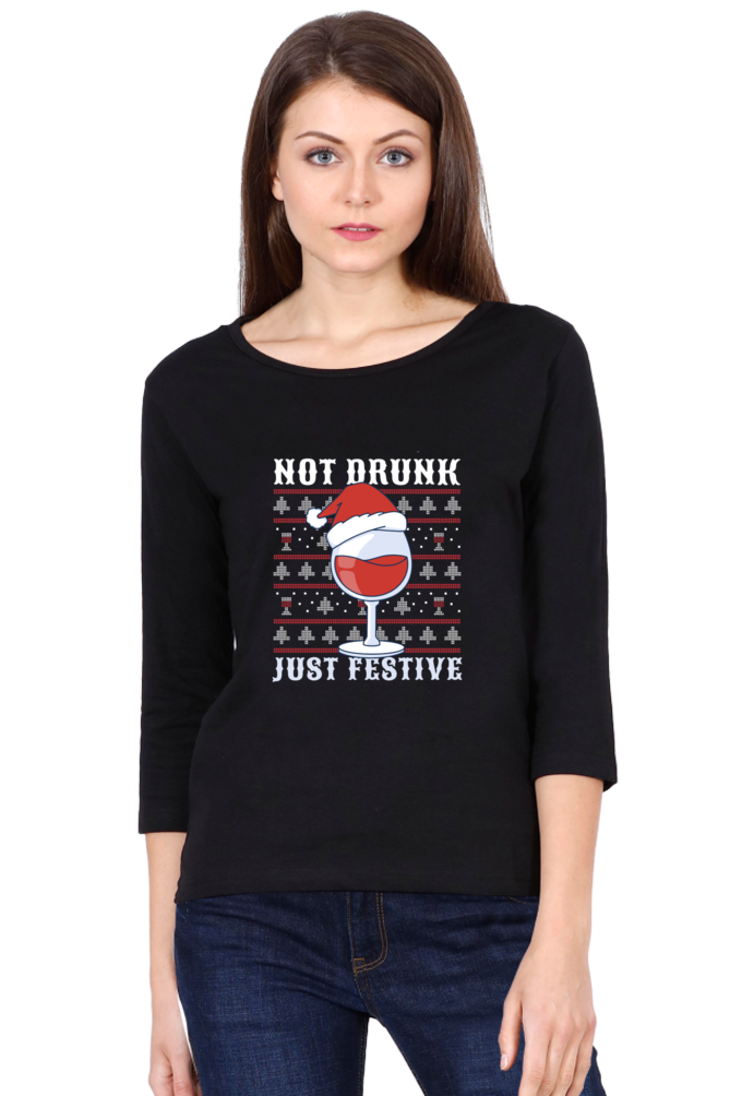 Not Drunk Round Neck Full Sleeve