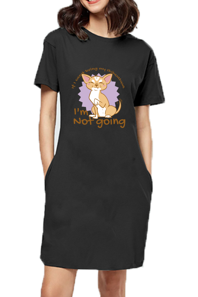 Chihuahua T-Shirt Dress