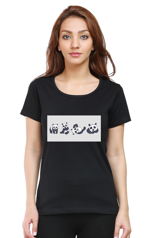 Cute Panda Set T-Shirt