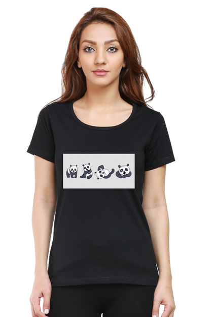 Cute Panda Set T-Shirt