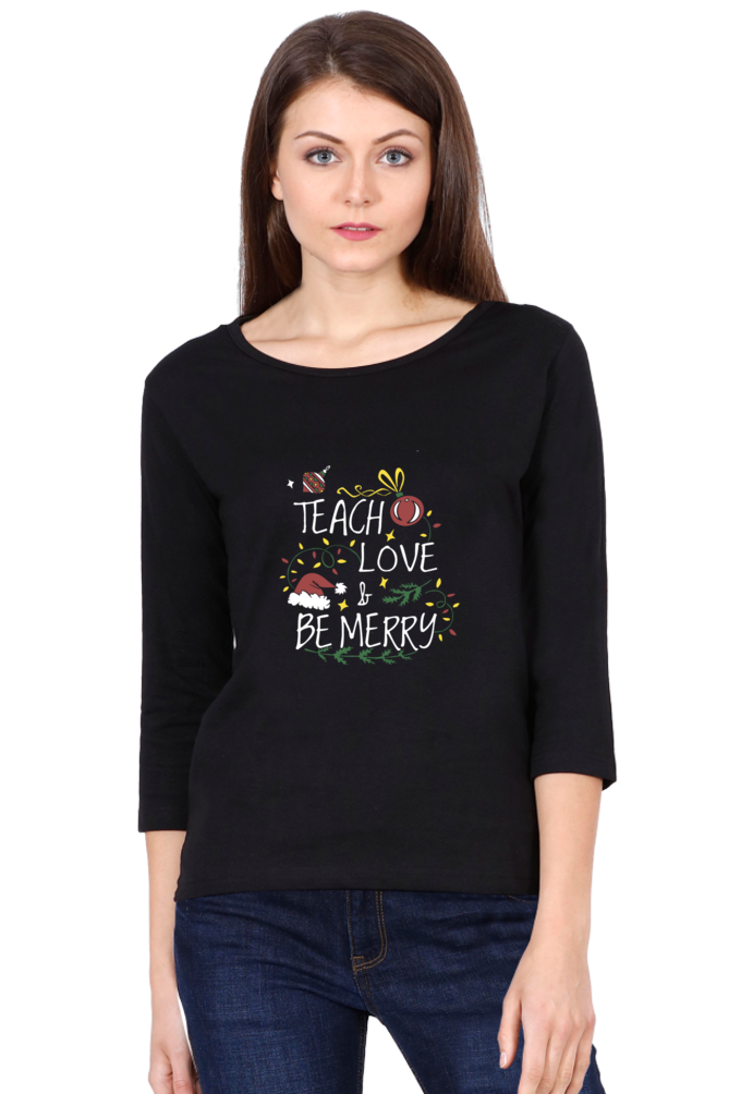 Love Merry Round Neck Full Sleeve