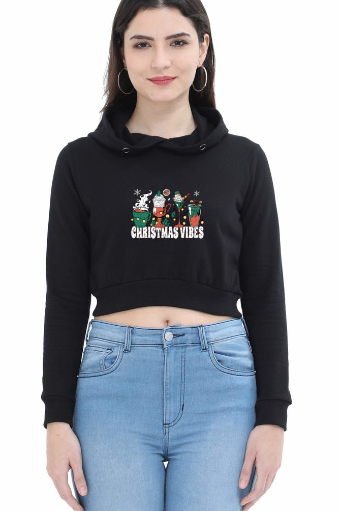 Christmas Coffee Crop Hoodie