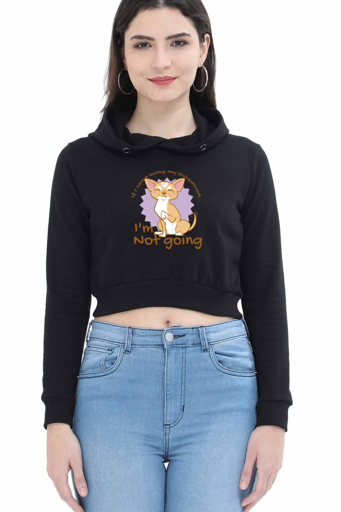 Chihuahua Crop Hoodie